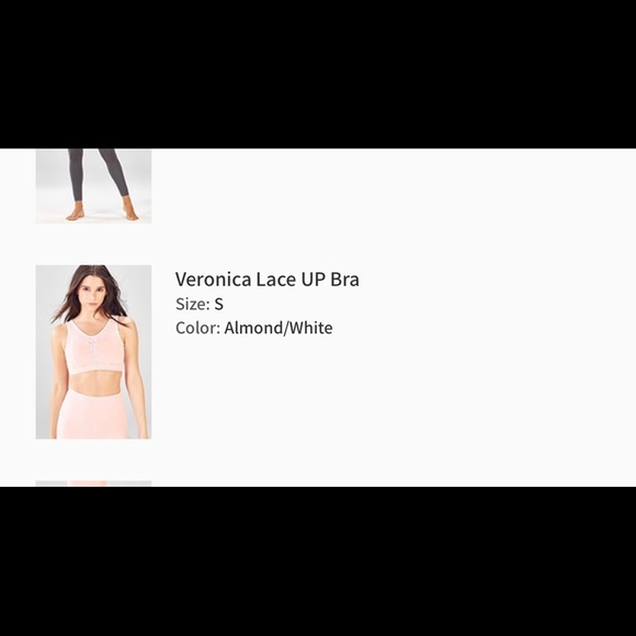 Fabletics Veronica Lace UP Sports Bra - Picture 3 of 3